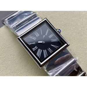 Reloj de Pulsera Cuadrado para Hombre, Correa de Acero, Cuero/Goma, Calendario, Mecánico, Resistente al Agua, con Reserva de Energía, Envío Directo - Product Image 2