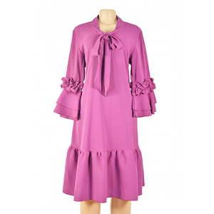 Robes Africaines Élégantes pour Femmes – Tenues de Carrière Tendance – Taille USA 20 – Robes en Soie pour Femmes à Prix Abordables – Ensemble Jupe de Bureau Automne - Product Image 1