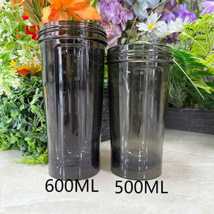 Bouteille d'eau shaker en plastique durable de 500 ml sans BPA avec logo personnalisé, anti-fuite – Vaisselle de luxe moderne et écologique pour l'extérieur - Product Image 3