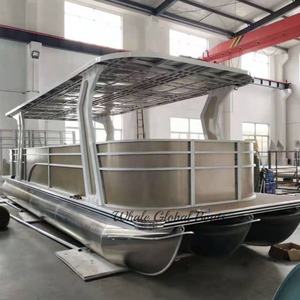 Ponton électrique en alliage d'aluminium Passagers Bateau Ferry Tritoons Bateau - Product Image 1