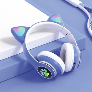 Vente chaude transfrontalière Casque de jeu STN-28 à oreilles de chat, Bluetooth 5.0, ANC, étanche IPX4, avec prise en charge des appels <span class=keywords><strong>FM</strong></span>, vente en gros à l'unité - Product Image 5
