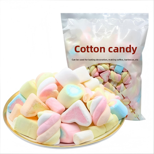 Vente en gros de mini guimauves colorées torsadées en forme de cœur, aromatisées aux fruits, <span class=keywords><strong>pour</strong></span> la décoration de pâtisserie, bonbons mous en vrac, guimauves OEM - Product Image 3