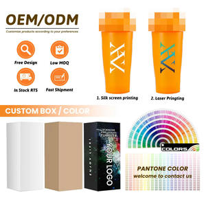 Custom Logo 400Ml 600Ml Bpa Free Plastic Fitness Protien Gym Shaker Bottle Gym Cup Sports Gym Water <strong>Protein</strong> for <strong>Protein</strong> <strong>Shake</strong> - Product Image 2