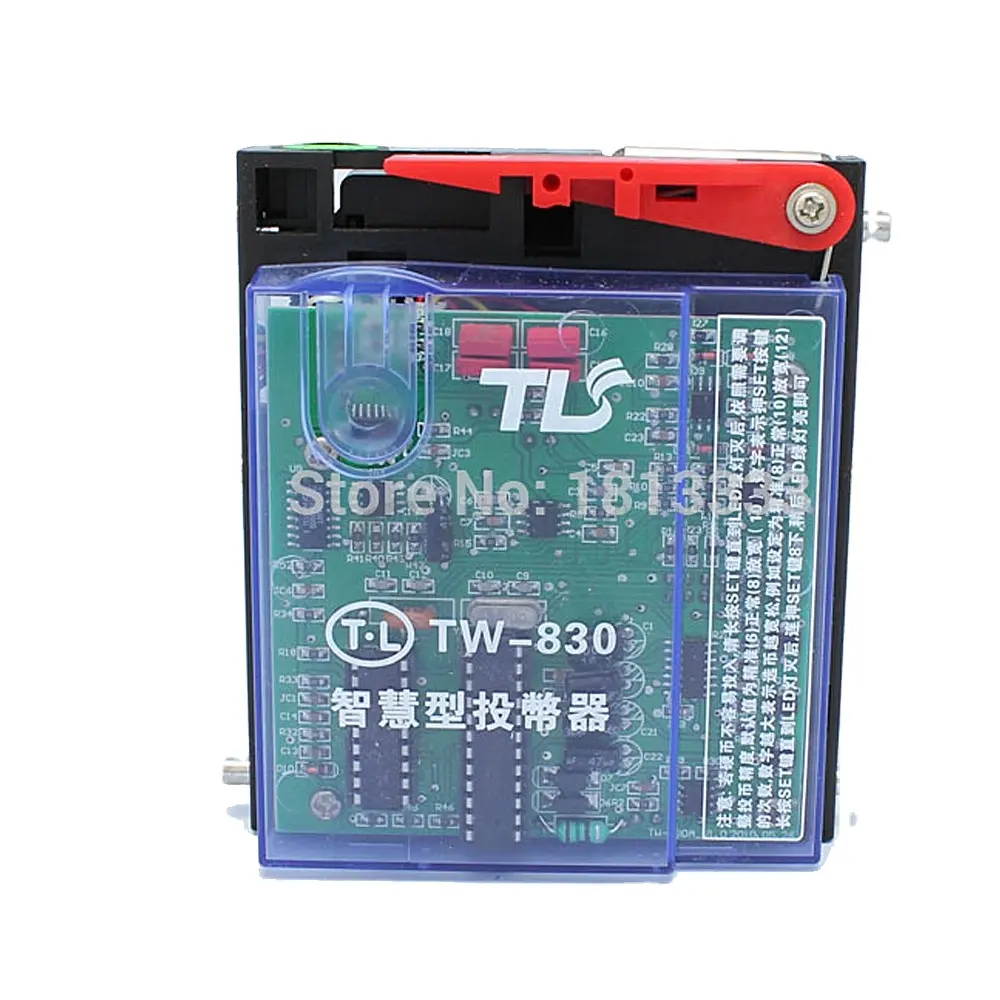 아케이드 기계 비디오 게임 아케이드 부품에 대한 동전 선택 TW-830 (수직 형)