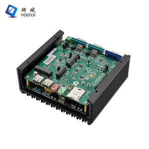 OEM ODM <span class=keywords><strong>Intel</strong></span> N100 J6412 5205U 10210U DDR4 Mini computadora de escritorio VGA HD 2 RJ45 LAN 2 RS232 COM Mini PC industrial sin ventilador - Product Image 6