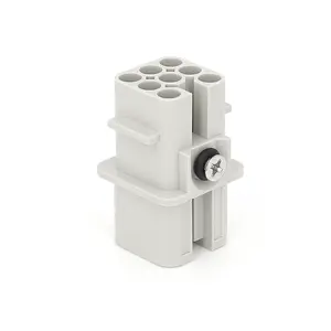 HD-008 Electrical Crimp Terminal Connectors 8 Pins 10A Male Female Ultra High Density Inserts 09360083001