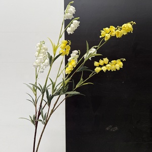 Fleurs artificielles de muguet de haute qualité en soie, fausses fleurs pour la décoration de mariage, de maison, de fête, de centre de table - Product Image 3