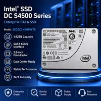 Untuk Intel DC S4500 SSDSC2KB019T7R 1.92TB Enterprise SSD 2.5" SATA 6Gb/s 3D NAND TLC 500MB/s Read Data Center Server Hard Drive