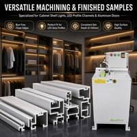 Machine à fraiser pneumatique pour laminaux JUNDE MensJeans 220V, facile à utiliser pour le rainurage des panneaux de meubles