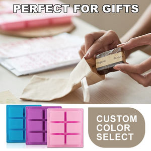 Muestra gratis 6 agujeros esponja <span class=keywords><strong>molde</strong></span> vela pastel hacer pudín <span class=keywords><strong>de</strong></span> jabón para <span class=keywords><strong>molde</strong></span> <span class=keywords><strong>de</strong></span> <span class=keywords><strong>silicona</strong></span> - Product Image 3