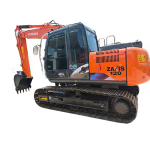 รถขุดไฮดรอลิกมือสอง Hitachi ZX120 12 ตัน ขายส่ง ชั่วโมงการใช้งานต่ำ เหมาะสำหรับงานดิน - Product Image 1
