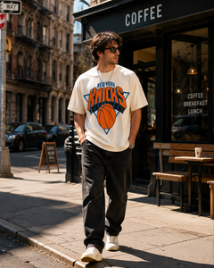 <span class=keywords><strong>Camiseta</strong></span> gráfica unisex de los <span class=keywords><strong>New</strong></span> <span class=keywords><strong>York</strong></span> <span class=keywords><strong>Knicks</strong></span>, <span class=keywords><strong>camiseta</strong></span> informal con cuello redondo para aficionados al <span class=keywords><strong>baloncesto</strong></span> - Product Image 4