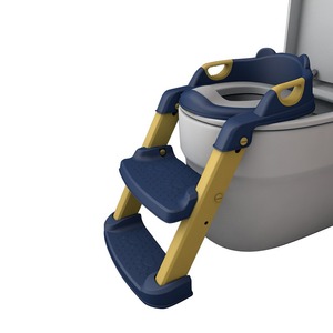 Childrens Toilet Seat With Step Stool Foldable Portable <b>Potty</b> <b>Training</b> Seat For Toddlers Bathroom Use - Product Image 5