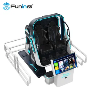 Симулятор Funin 9dvr, реальный виртуальный игровой продукт, движение, летное кресло, аркадный симулятор VR, камера с 360 градусами, игра, 2 места
