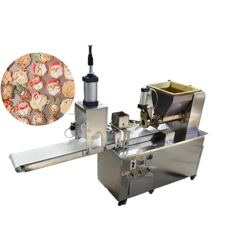 Auto Commercial Small Soft Kaju Hello Panda Milk Butter Rice Cookie Sticks Press Molding Forming Making Machine Biscuit Maker