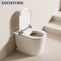 S006 Moderne blanc salle de bain en céramique une pièce commode intelligente cuvette de toilette électrique toilette intelligente avec bidet