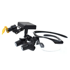 Lampe frontale chirurgicale orthopédique à LED angulaire 4x avec loupe pour examen de l'oreille, du nez et de la bouche - Product Image 2