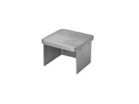 Embouts de poteau de garde-corps en acier inoxydable, connecteur pivotant vers le haut 25-55 pour garde-corps de balcon, d'escalier et de jardin