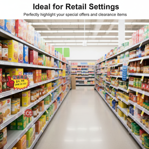 XL-Wholesale 18x14cm Popular Price Tags, Supermarket Promotional Cards, Star-Shaped Blank Paper, Retail Store Price Tags - Product Image 6