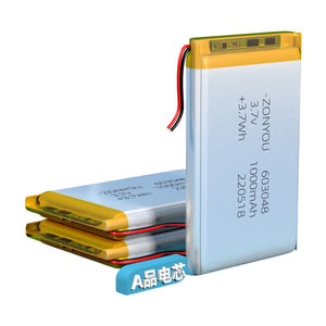 고성능 603048 리포 배터리 1000mAh 딥 사이클 파우치 셀 - Product Image 4