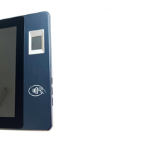 Tablette industrielle Android OEM 6+64 Go de mémoire, 10,1 pouces, lecteur d'empreintes digitales biométrique, NFC, avec batterie 8000 mAh et étui de protection H101