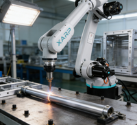 Robot de soudage laser industriel Xarp à 6 axes, portée de 1,9 m, robot de soudage laser multi-processus (laser+MIG/TIG), armoire en acier inoxydable