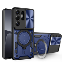Coque antichoc robuste en TPU mat tendance avec anneau magnétique rotatif pour Samsung S26 Ultra/S26 – Meilleures ventes