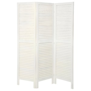 CAMILA ฉากกั้นไม้ 120X170CM สีขาว - Product Image 1