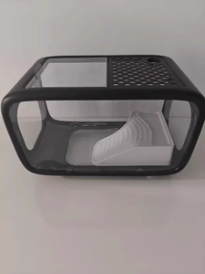 אקווריום מלבני רב-גודל, יצירתי, לשולחן ביתי או משרדי, או אקווריום פלסטי עומד לסלון - Product Image 6