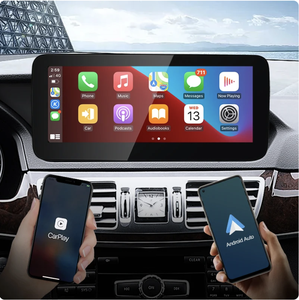 Lecteur DVD de voiture Android 13 10,25 pouces avec prise en charge vidéo, CarPlay sans fil, autoradio pour Mercedes Benz Classe E W207 W212 2009-2016 - Product Image 2