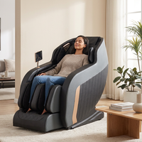 Fauteuil de massage inclinable OYEAL pour tout le corps, zéro gravité, pliable, Bluetooth, cuir, shiatsu, chaleur, contrôle du temps, massage des pieds