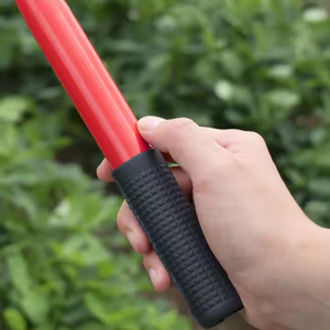 9cm Multi-purpose Red <b>Iron</b> Tip Steel Handle Easy Hand for Backyard Weeding and Soil Loosening - Product Image 5