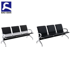 Silla de Aeropuerto Bao Xian BX-RG350, Banco de Acero con Reposabrazos para Áreas de Espera Públicas - Product Image 2