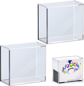 Caixa Protetora de Acrílico Personalizada para Booster Box, Caixa de Armazenamento Transparente ETB, Estojo Magnético para Exibição de Cartas de Primeira Edição - Product Image 2