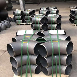 Coude en acier au carbone sans soudure SCH40 de 4 pouces, matériau ASTM A234 Gr, Sa234 Wpb - Product Image 3