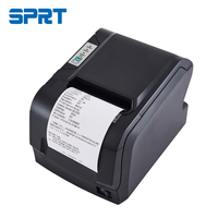 Impresora Térmica de Recibos de Alta Velocidad de 80 mm con Cortador Automático, Compatible con Wi-Fi, BT, LAN, Interfaz USB y Serial -SP-POS88V