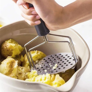 Écraseur manuel robuste pour la cuisine, outils de cuisine en acier inoxydable, écraseur à pommes de terre - Product Image 2