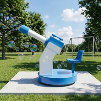 Véhicule à bulles électriques coloré Leduole pour enfants, en fibre de verre, pour utilisation intérieure et extérieure, rotation, capacité <150 kg