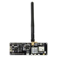 TTGO T-Beam V1.1 ESP32 433/868/915/923Mhz WiFi Module sans fil GPS N EO-6M LORA 32 18650 Support de batterie PCB personnalisé