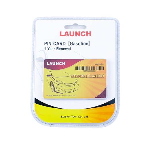 [2 Years Online] Software Update Service for Launch X431 PAD VII Software Renewal Card for Passenger Vehicle