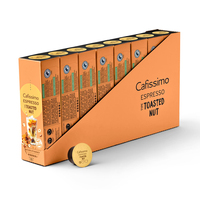 Boîte d'emballage personnalisée en carton pour capsules de café Nespresso avec logo