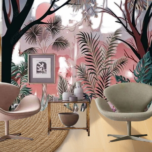 Großhandel Antistatische Streifen & Karomuster Wohnzimmer Schlafzimmer TV-Hintergrund Wanddekoration Selbstklebende Tapeten Heimdekoration - Product Image 1