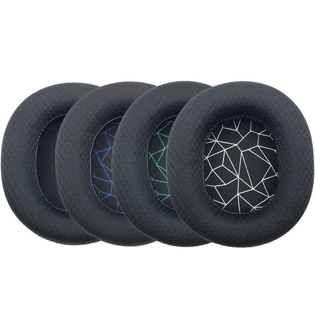 Replacement Ear Pads Compatible with SteelSeries Arctis 1 3 5 7 9 Pro Raw Gaming Headphones Cooling Protein Leather Ear Cushions