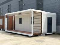 Cabane Apple, Maisonnette Apple, Maison Conteneur Extensible de 40 pieds, Utilisation Hôtelière, Porte de Sécurité en Acier, Panneau Sandwich, Design Moderne, Respirant