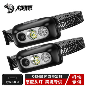 Led Headlamp Rechargeable 500Mh Battery With <b>Light</b> <b>Sensor</b> For <b>Night</b> Fishing - Product Image 2