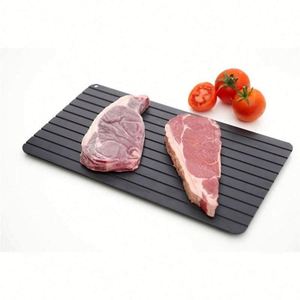 Plateau de décongélation rapide Quick Thaw Master, portable, écologique, en aluminium, pour aliments congelés, viande, fruits - Cuisine - Product Image 4