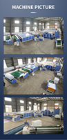 Ligne de production de rouleaux de fibres de rembourrage en polyester Seanoel pour l'industrie textile domestique