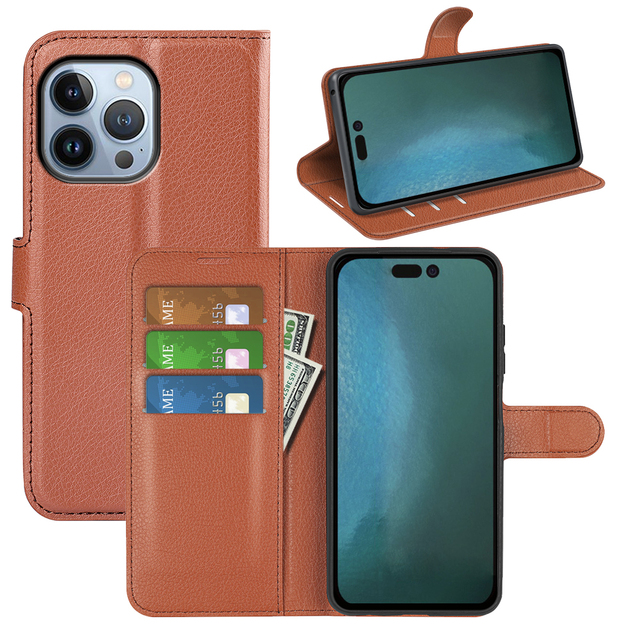 New Mult-function Wallet Leather case Cell Phone Cover for Iphone 6 7 8 Plus X Xr Xs Max 11 12 13 14 15 Pro Max Phone Back Cover