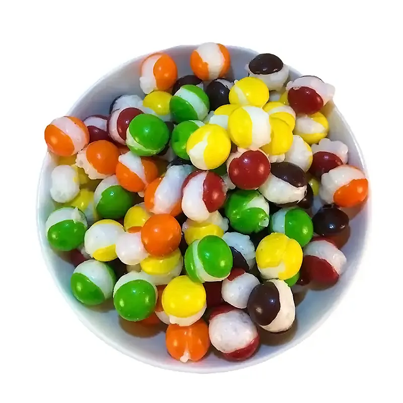 New Item Freeze Dried Candy Multicolour Jelly Beans Mini Sweets Snacks