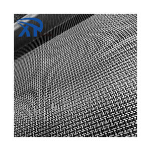 Tissu en fibre d'aramide de mélange de carbone de taille personnalisée tissu en fibre d'aramide 80g rouleau de tissu de carbone carbone kevlar noir + <span class=keywords><strong>blanc</strong></span> - Product Image 1